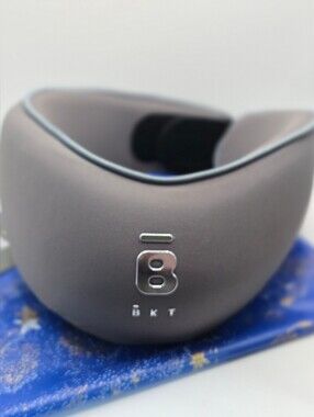 NWT - Sleek Gray Travel Pillow with Memory Foam
